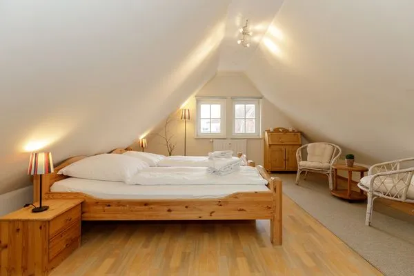 Schlafzimmer  Ferienwohnung Strandgut