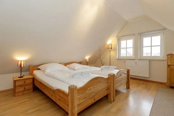 Schlafzimmer  Ferienwohnung Strandgut