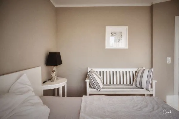 Schlafzimmer  Ferienwohnung Strandkorb im AnnaHus