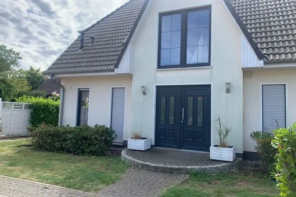Fassade / Eingang  Ferienwohnung Strandkorb im AnnaHus