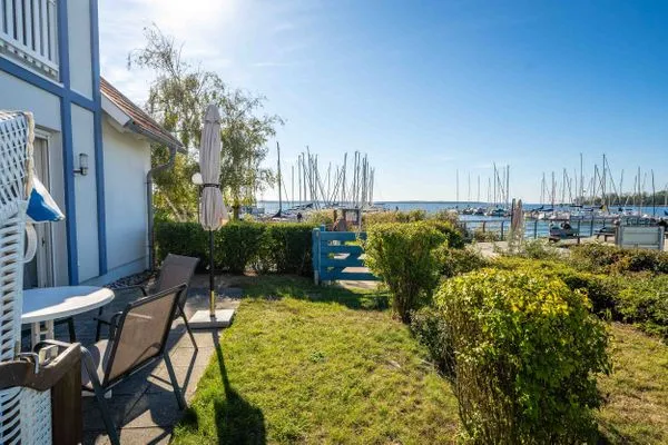 Garten  Ferienwohnung Alva