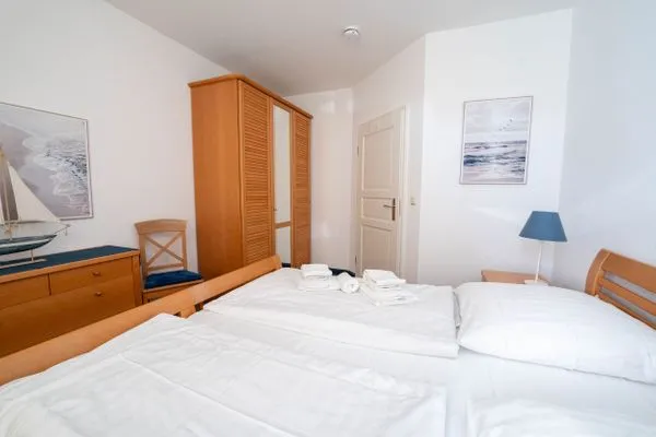 Schlafzimmer  Ferienwohnung Alva