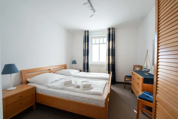 Schlafzimmer  Ferienwohnung Alva