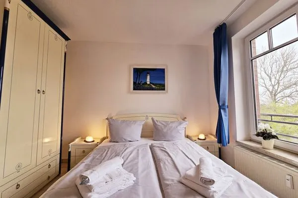 Schlafzimmer  Ferienwohnung am Salzhaff C6