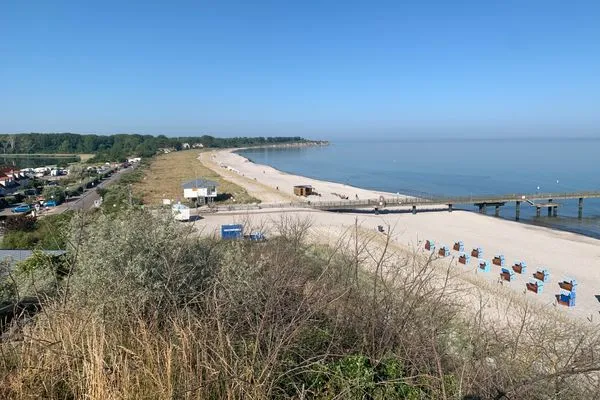 Strand  Ferienwohnung am Salzhaff C6