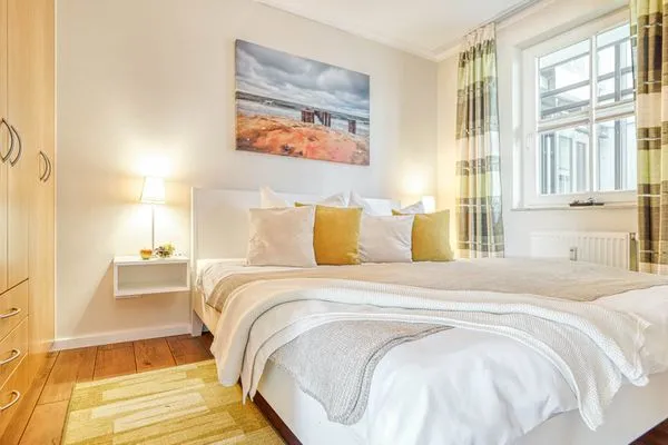 Schlafzimmer  Ferienwohnung Meeresblick Nord Nord Ost 405