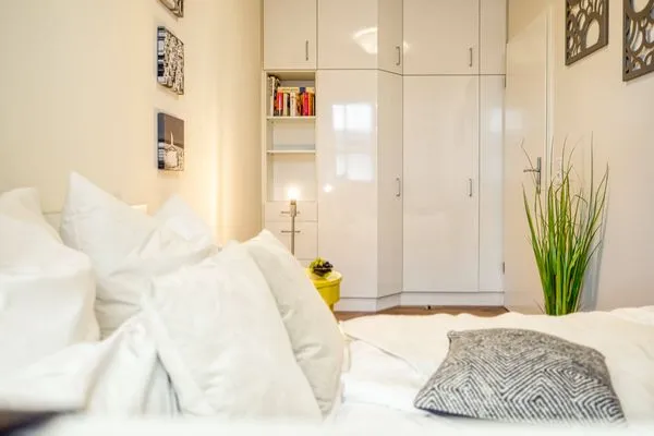 Schlafzimmer  Ferienwohnung Meeresblick Nord Nord Ost 405