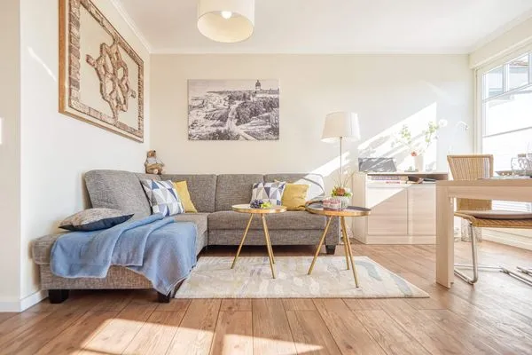 Wohnzimmer  Ferienwohnung Meeresblick Nord Nord Ost 405