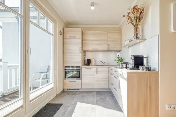 Küche / Küchenzeile  Ferienwohnung Meeresblick Nord Nord Ost 405