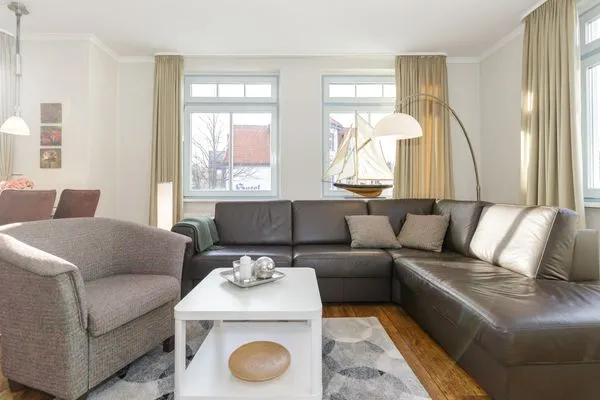 Wohnzimmer  Haus mit Ambiente Ferienwohnung See