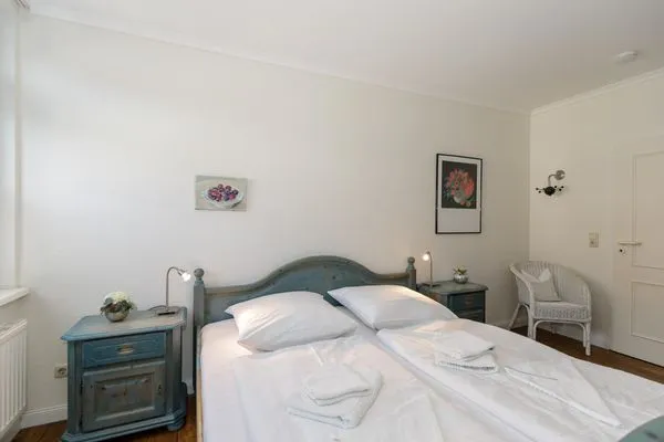 Schlafzimmer  Haus mit Ambiente Ferienwohnung See