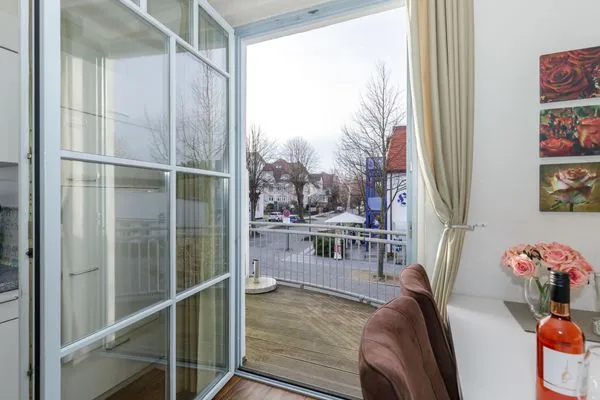 Terrasse  Haus mit Ambiente Ferienwohnung See