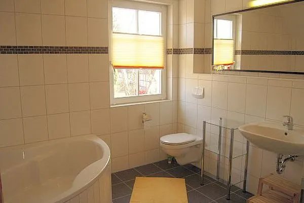 Badezimmer  Ferienhaus Möwennest