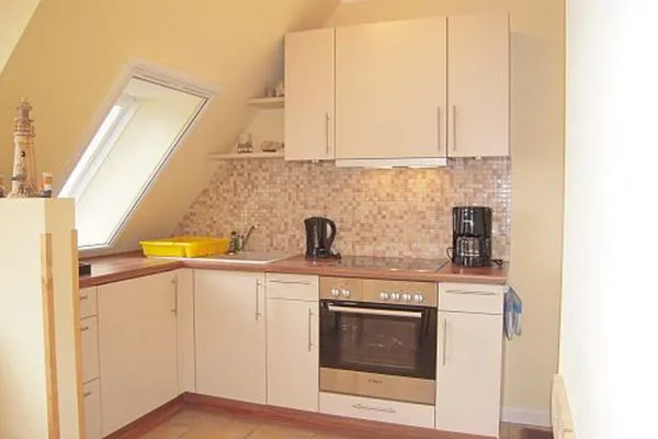 Küche / Küchenzeile  Ferienwohnung Seepferdchen