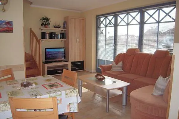 Wohnzimmer  Ferienwohnung Seepferdchen