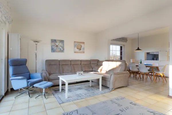 Wohnzimmer  Ferienhaus Gundelsby