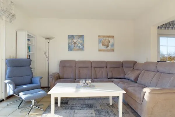 Wohnzimmer  Ferienhaus Gundelsby