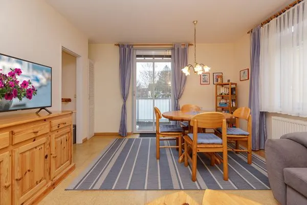 Wohnzimmer  Haus mit Ambiente Ferienwohnung Sonne