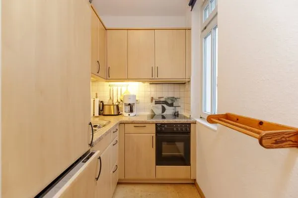 Küche / Küchenzeile  Haus mit Ambiente Ferienwohnung Sonne