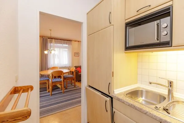 Küche / Küchenzeile  Haus mit Ambiente Ferienwohnung Sonne