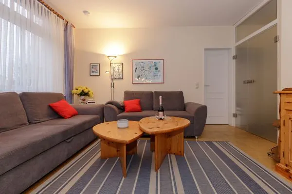 Wohnzimmer  Haus mit Ambiente Ferienwohnung Sonne