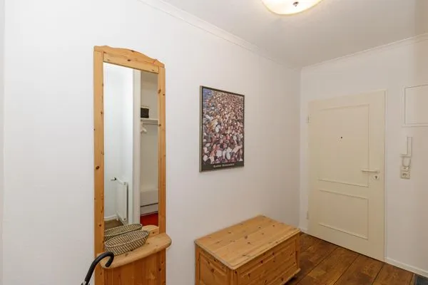 Empfang  Haus mit Ambiente Ferienwohnung Wald