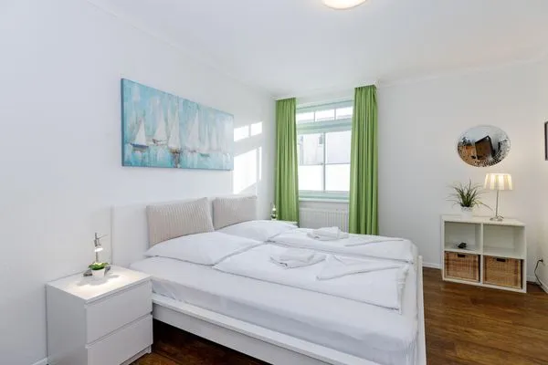 Schlafzimmer  Haus mit Ambiente Ferienwohnung Wald