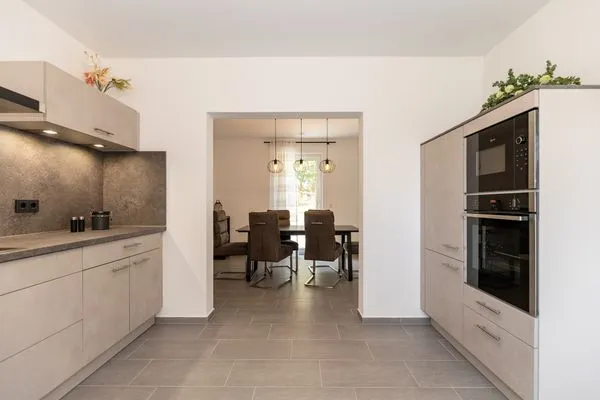 Küche / Küchenzeile  Ferienhaus Stangenberg Bucht