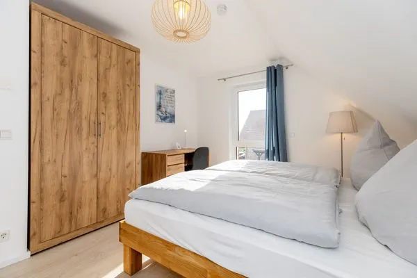 Schlafzimmer  Ferienhaus Stangenberg Bucht