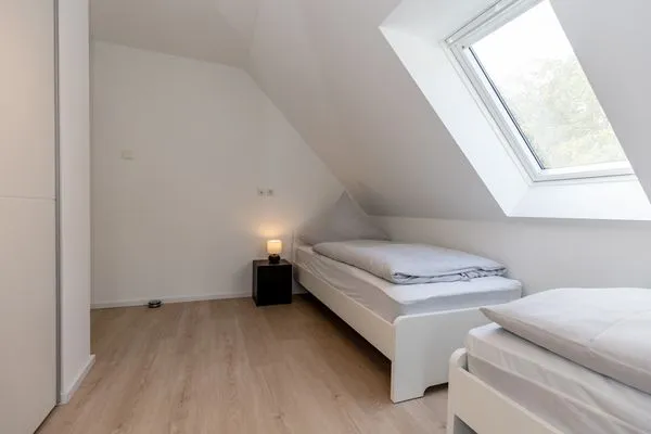 Schlafzimmer  Ferienhaus Stangenberg Bucht