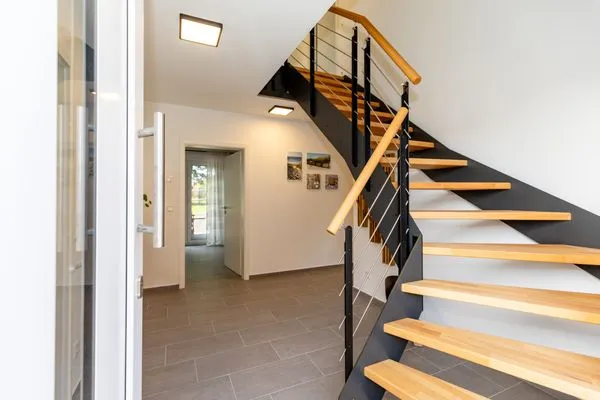 Schlafzimmer  Ferienhaus Stangenberg Bucht