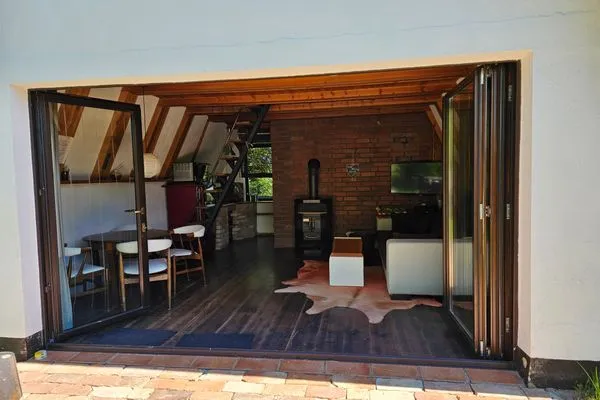 Wohnzimmer  Finnhütte Onkel Lutz