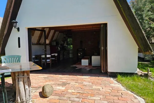 Terrasse  Finnhütte Onkel Lutz