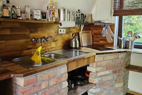 Küche / Küchenzeile  Finnhütte Onkel Lutz