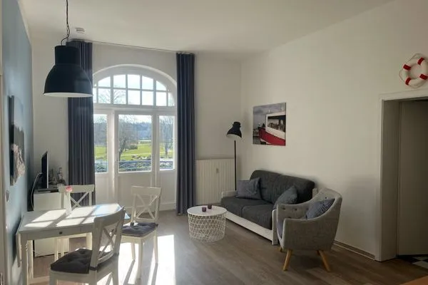 Wohnzimmer  Haus am Park Ferienwohnung 24