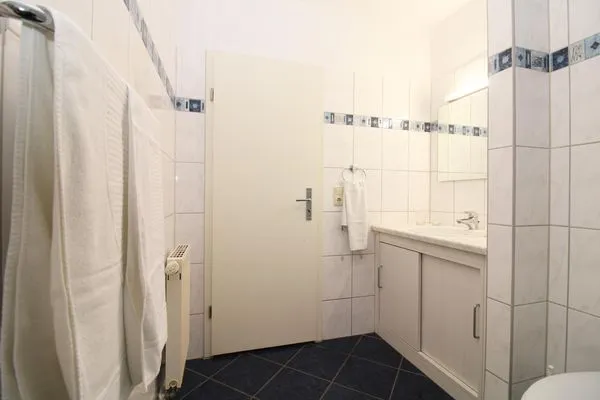 Badezimmer  Haus am Haffplatz Ferienwohnung 10