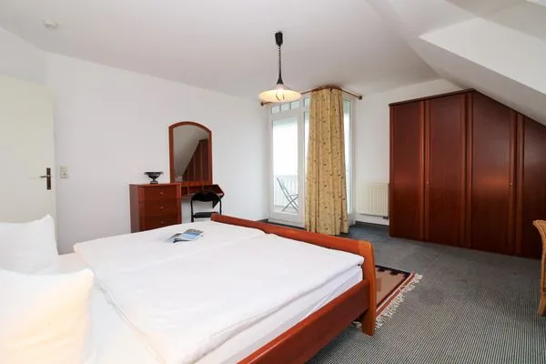 Schlafzimmer  Haus Haffplatz Ferienwohnung 11