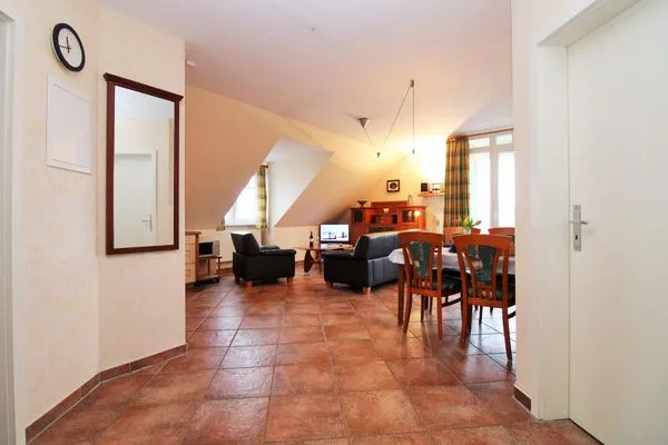 Wohnzimmer  Haus Haffplatz Ferienwohnung 11