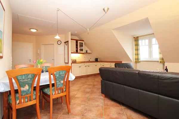 Wohnzimmer  Haus Haffplatz Ferienwohnung 11