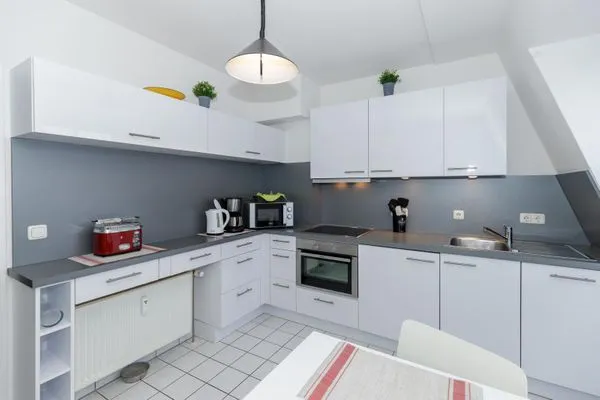 Küche / Küchenzeile  Haus Olymp Ferienwohnung 33