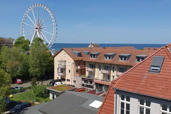 Blick auf Sehenswürdigkeit  Haus Olymp Ferienwohnung 33