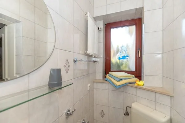 Badezimmer  Ferienwohnung Küstenglück