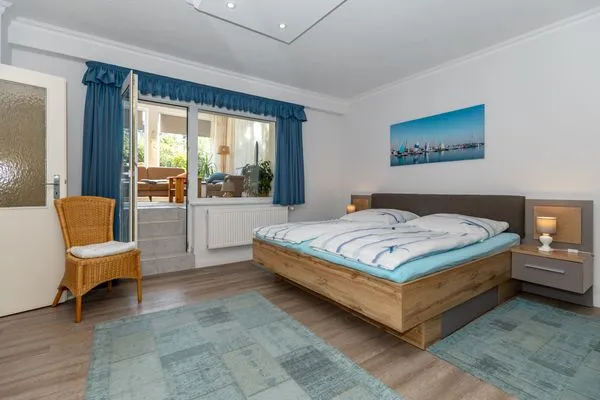 Schlafzimmer  Ferienwohnung Küstenglück