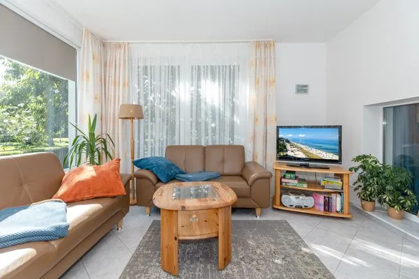 Wohnzimmer  Ferienwohnung Küstenglück