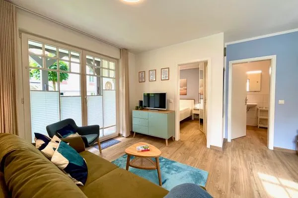 Wohnzimmer  Ostseewelle Ferienwohnung 2