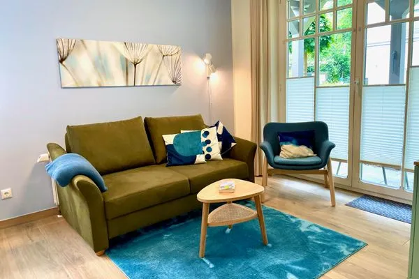 Wohnzimmer  Ostseewelle Ferienwohnung 2