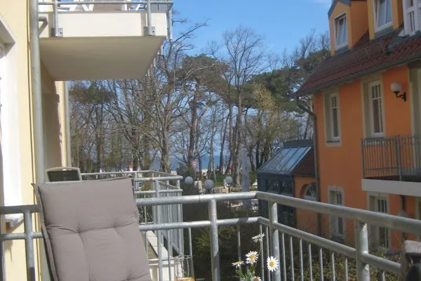 Balkon  Ostseewelle Ferienwohnung 13
