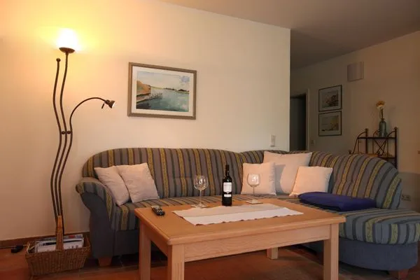 Wohnzimmer  Ostseewelle Ferienwohnung 13