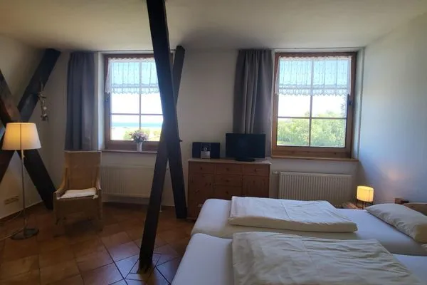 Schlafzimmer  Pension Schmelzer Wohnung 1