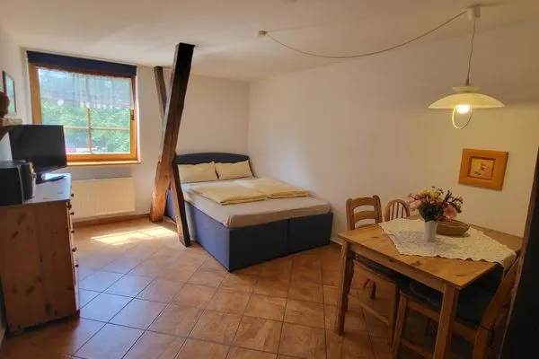Schlafzimmer  Pension Schmelzer Wohnung 10